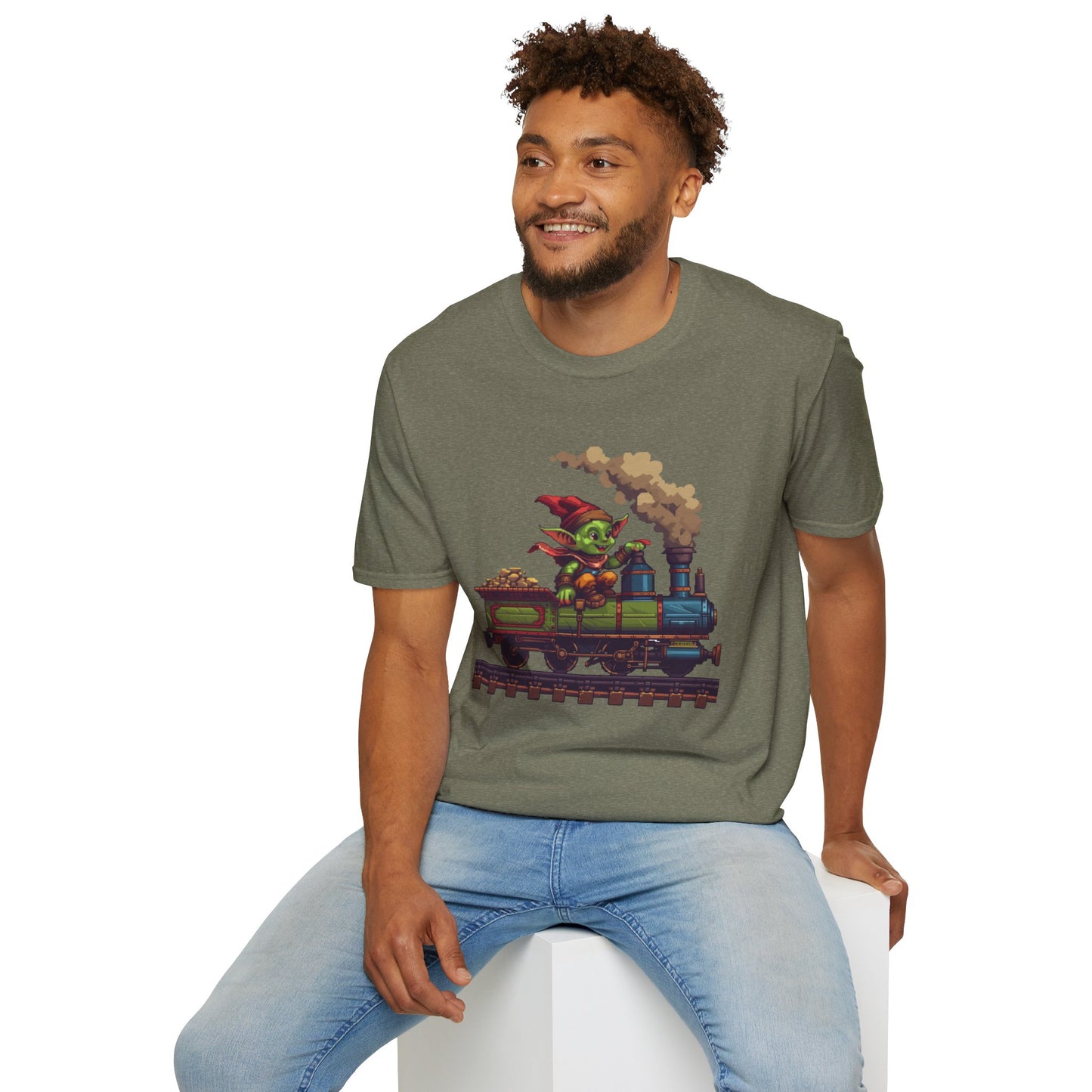 Retro Goblin Train Soft Tee