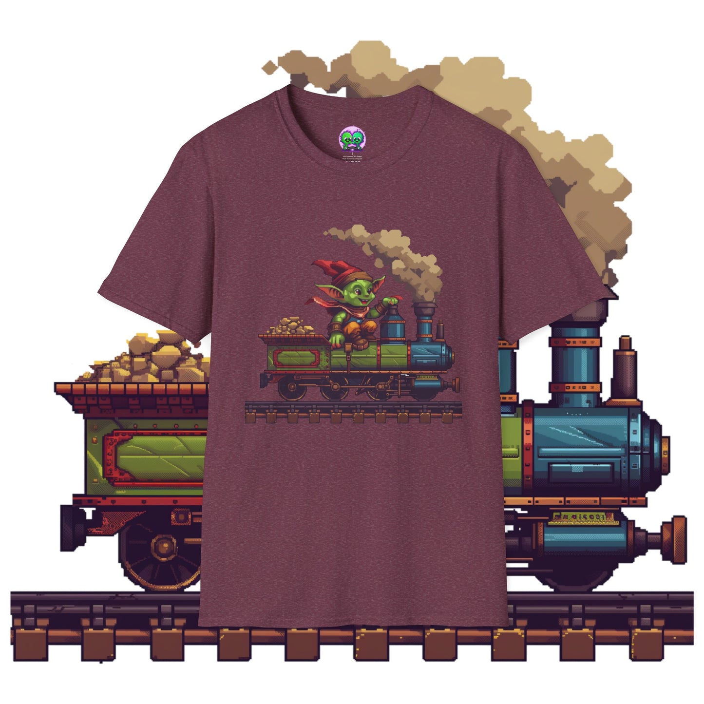 Retro Goblin Train Soft Tee