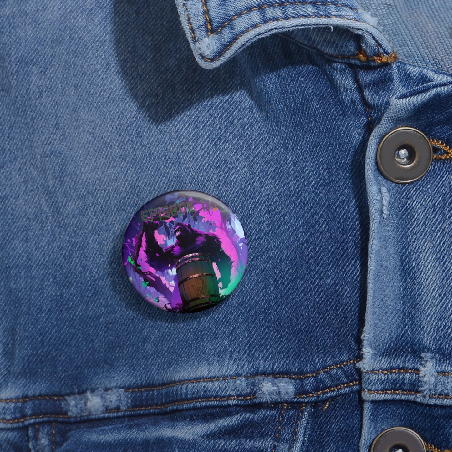 Episode 17 Button pin