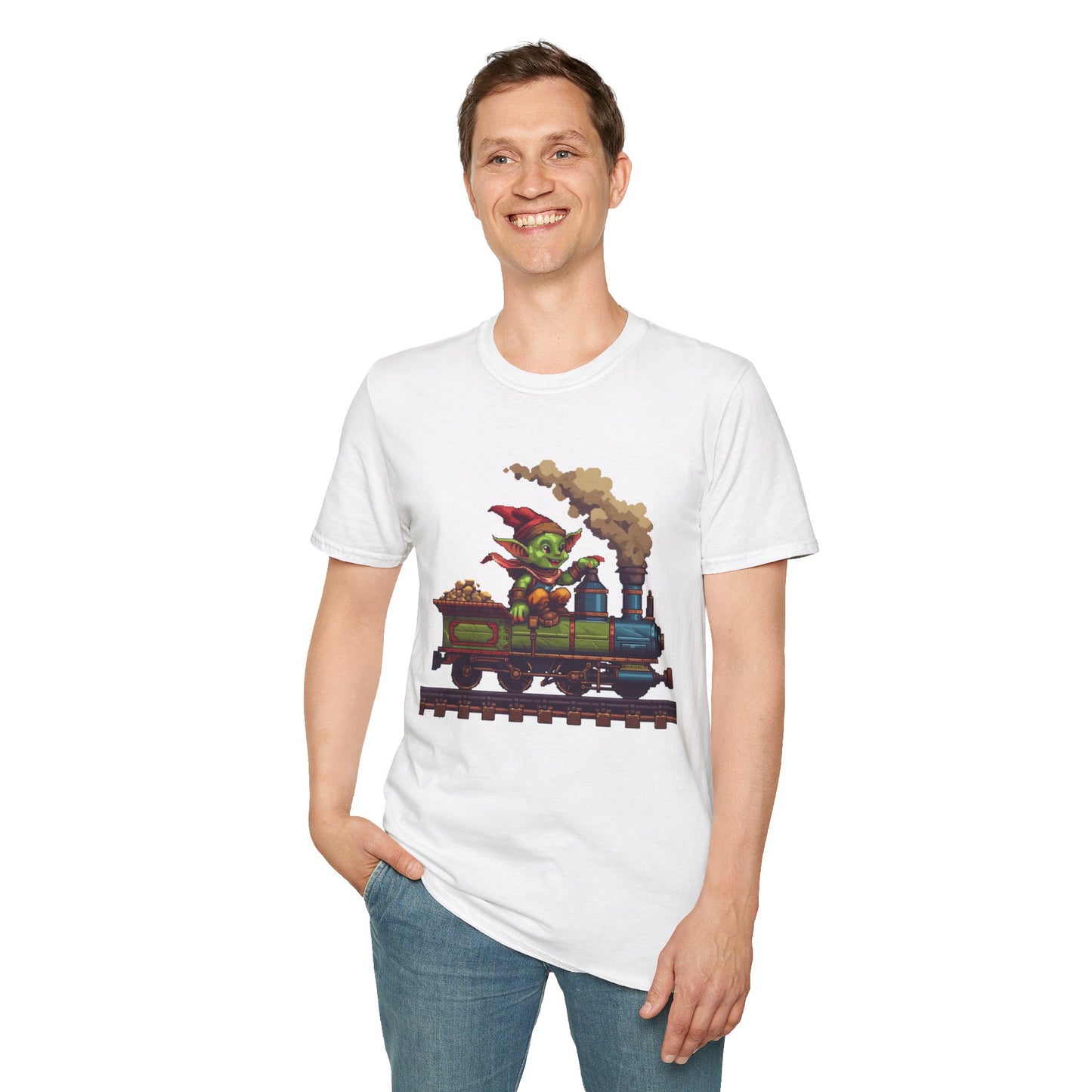 Retro Goblin Train Soft Tee