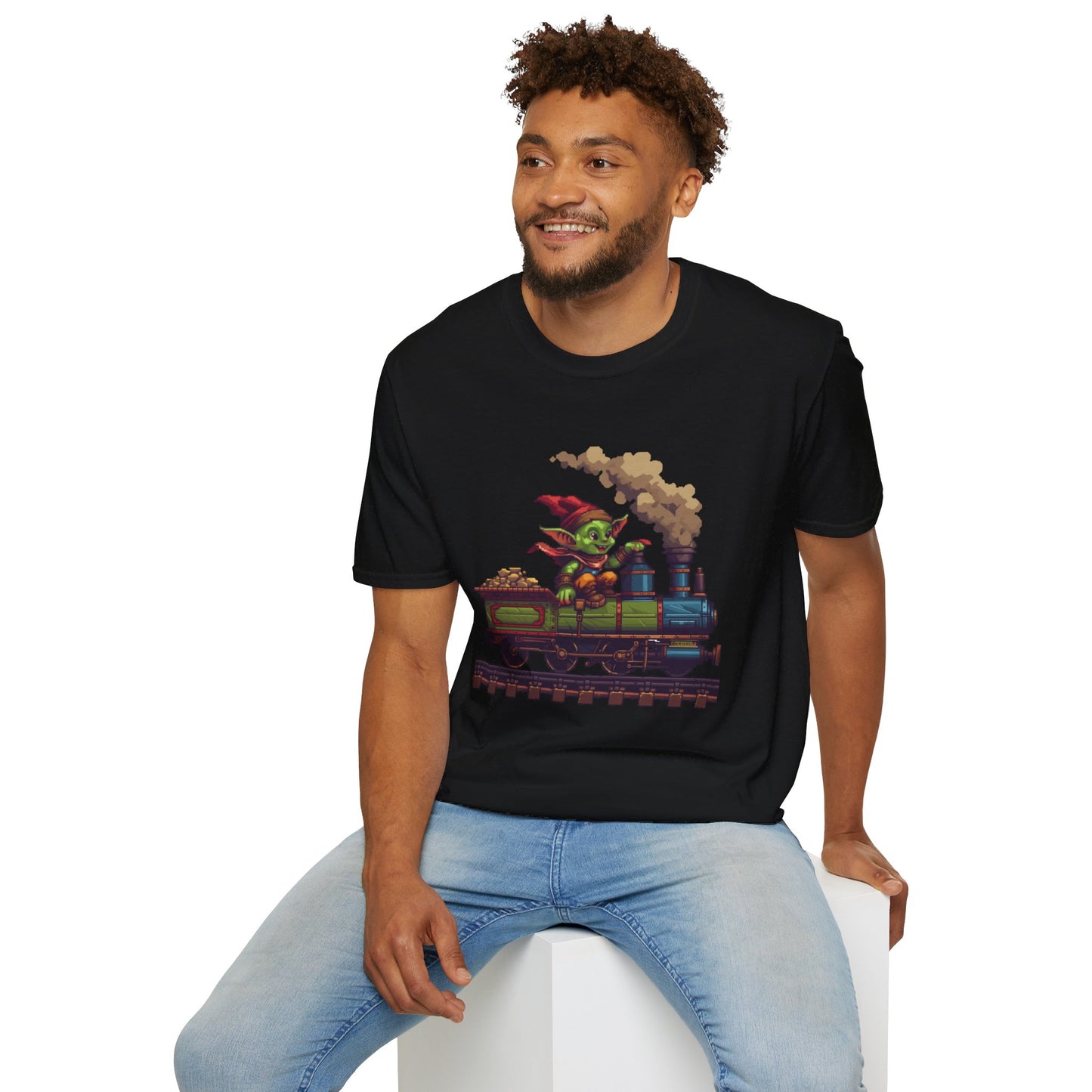 Retro Goblin Train Soft Tee