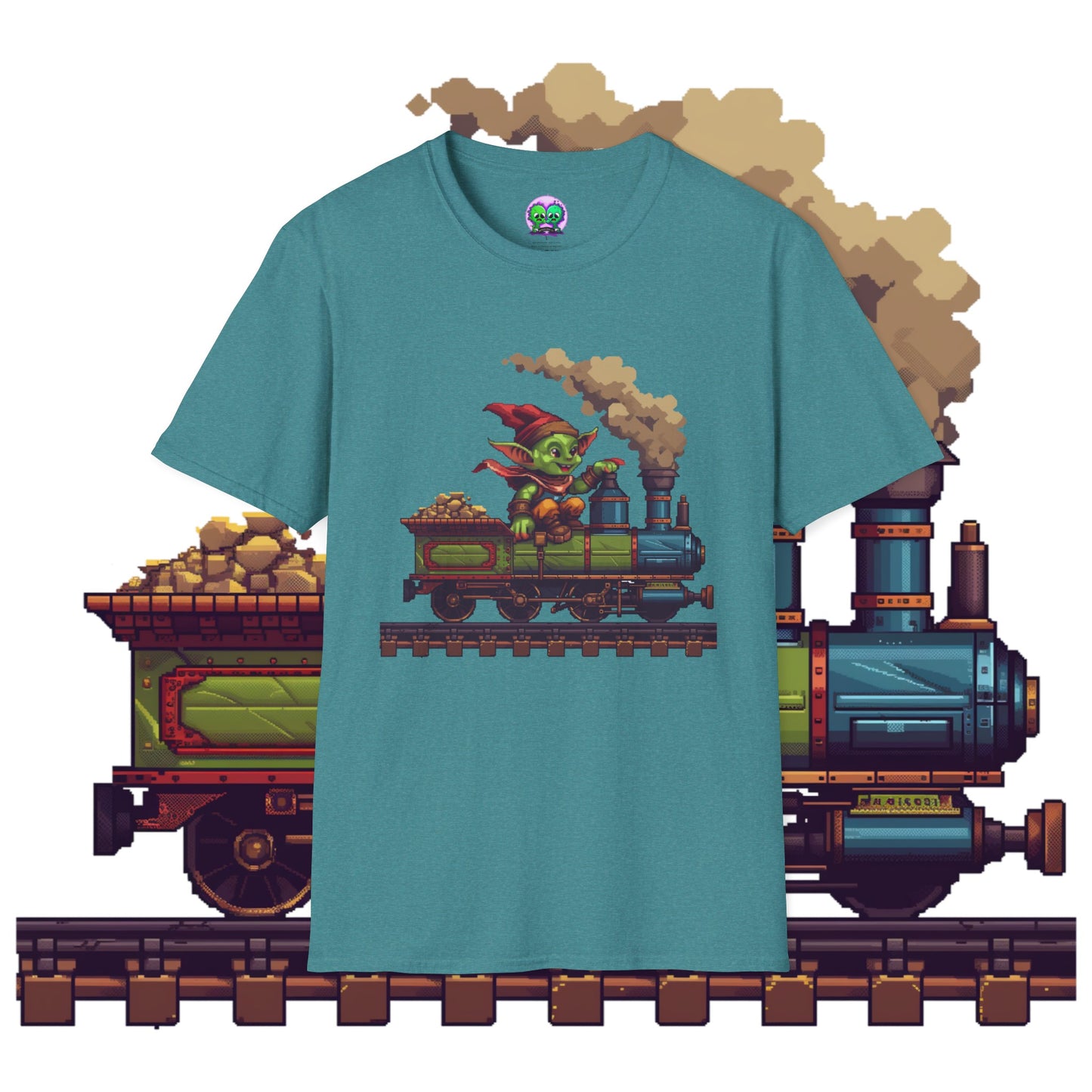 Retro Goblin Train Soft Tee