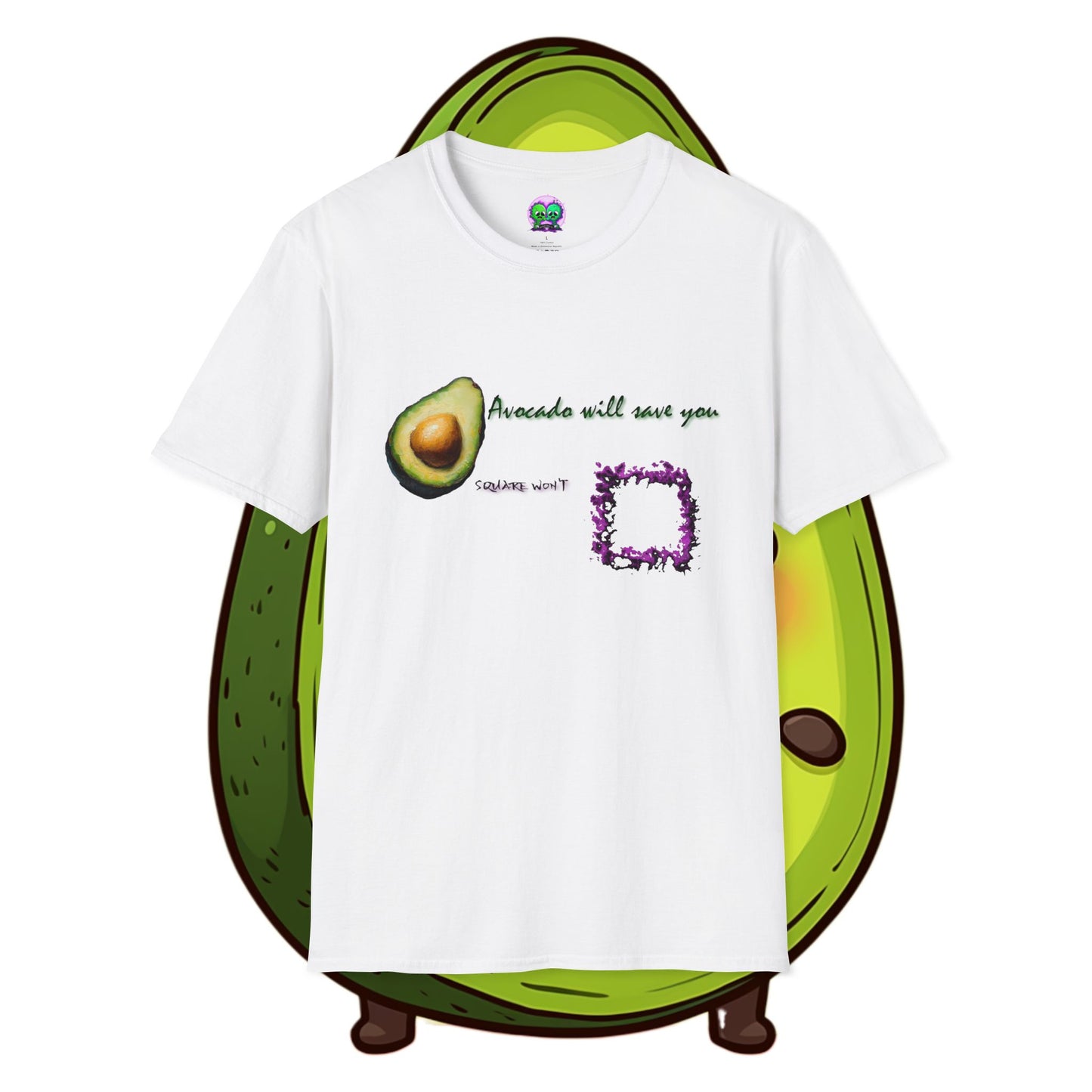 Avocado vs. Square Soft Tee