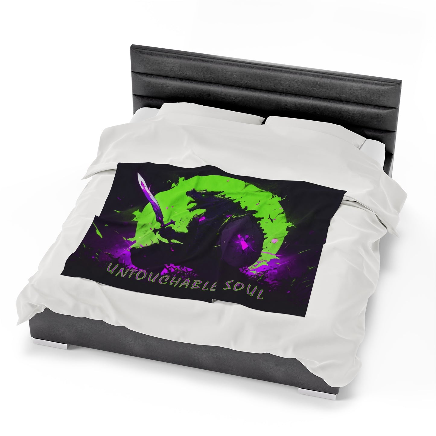 "Untouchable Soul" Plush Blanket