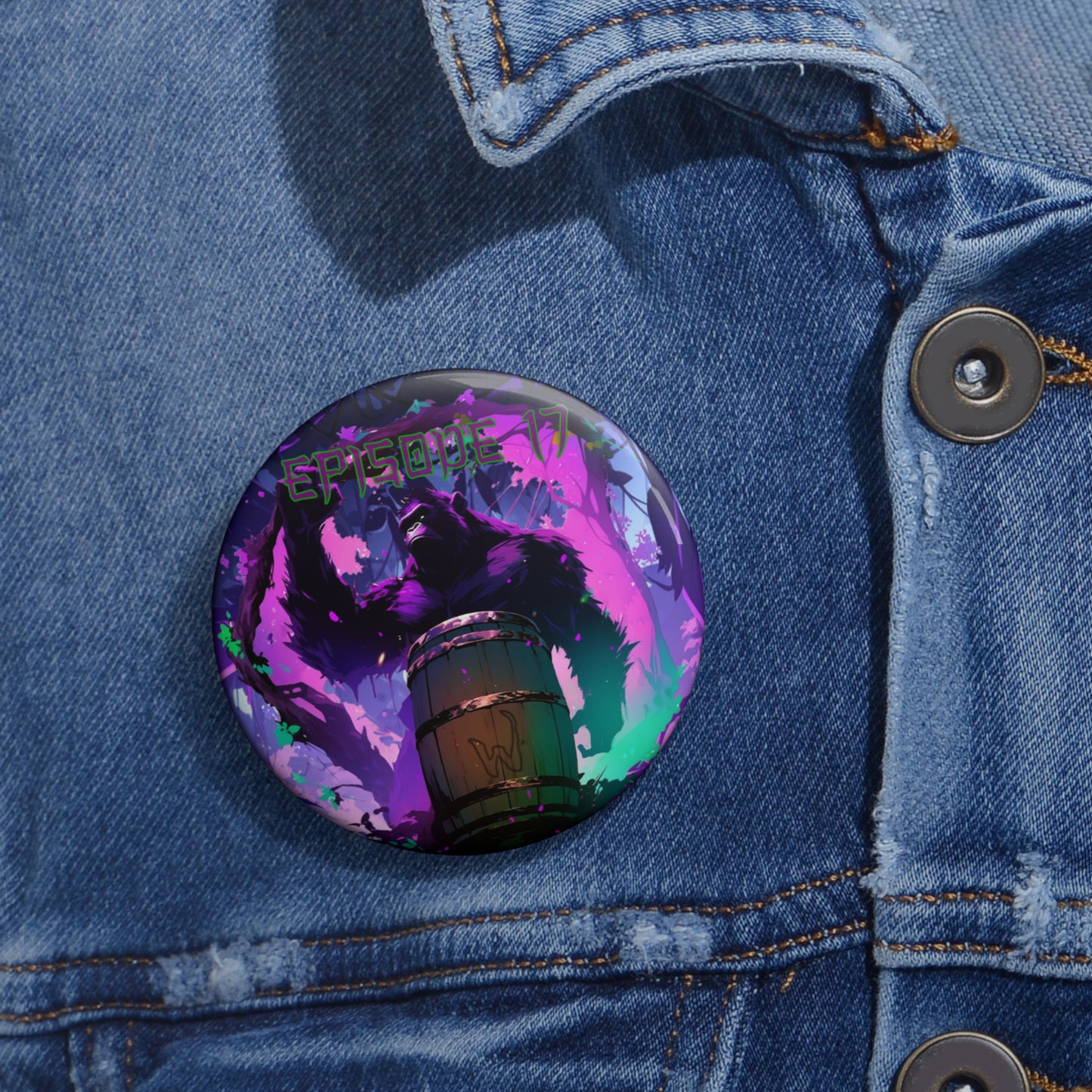 Episode 17 Button pin