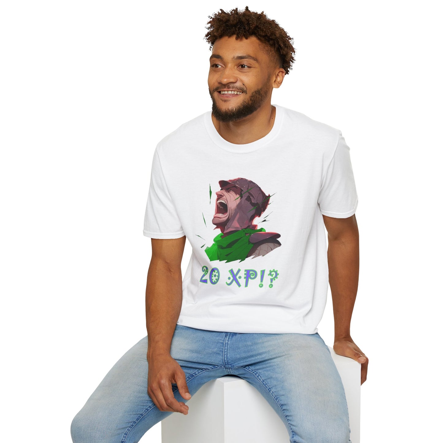 "20 XP!?" Soft Tee