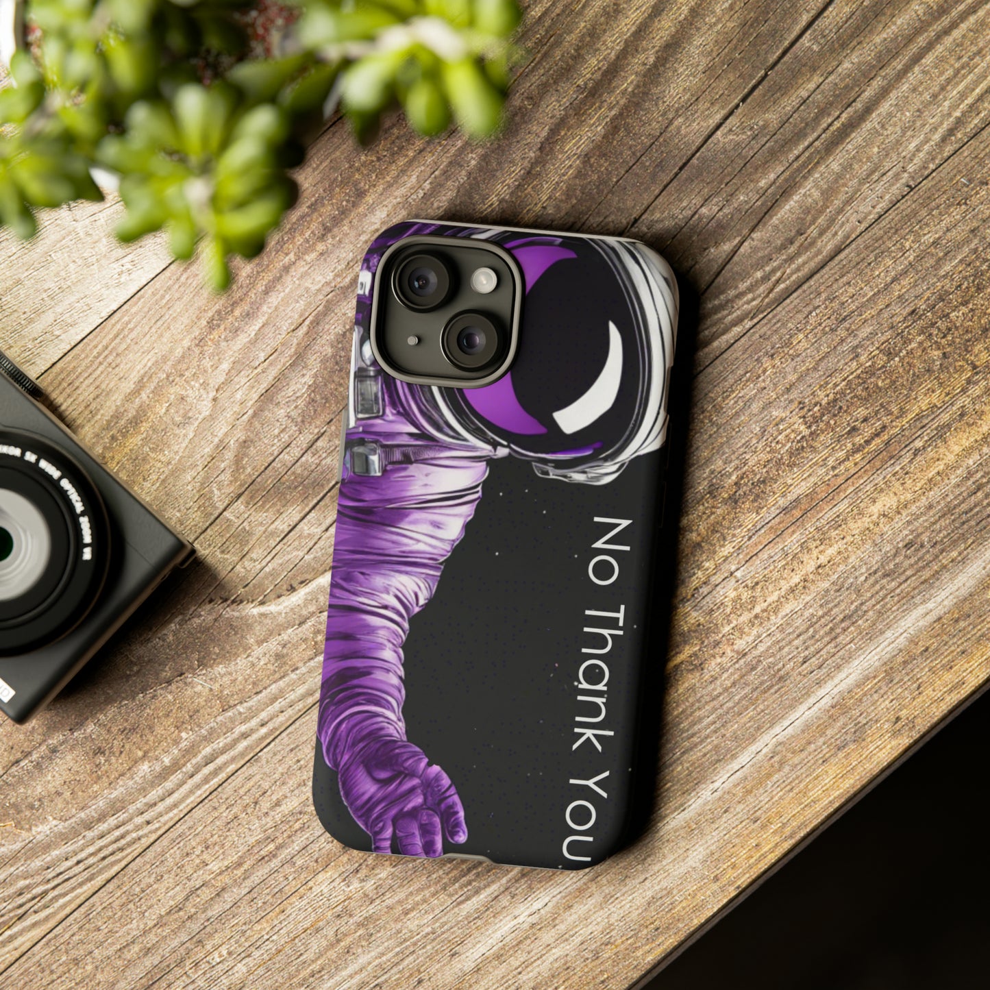 "No Thank You" Cell Phone Case