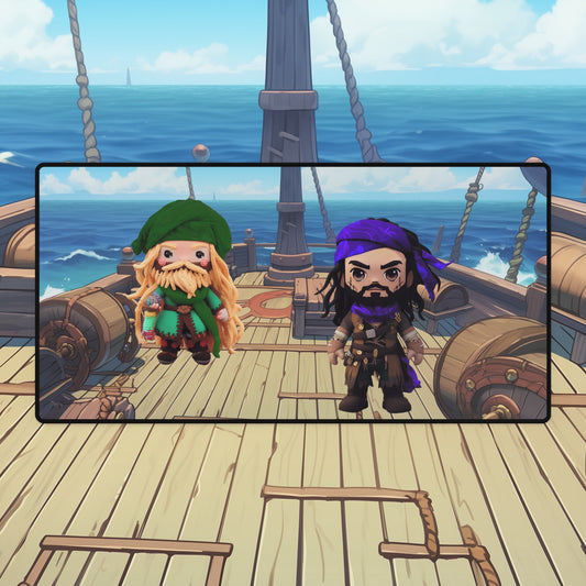 Pirate Toy Bros Desk Mat