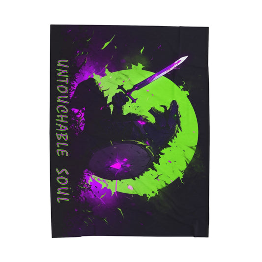 "Untouchable Soul" Plush Blanket