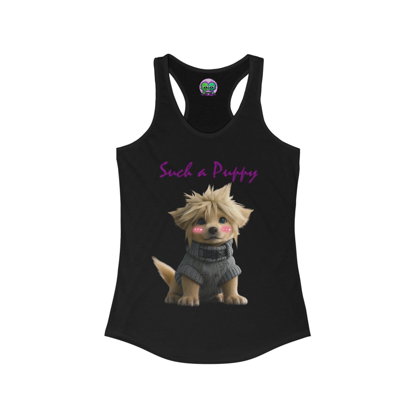 "Such A Puppy" Ladies Racerback Tank