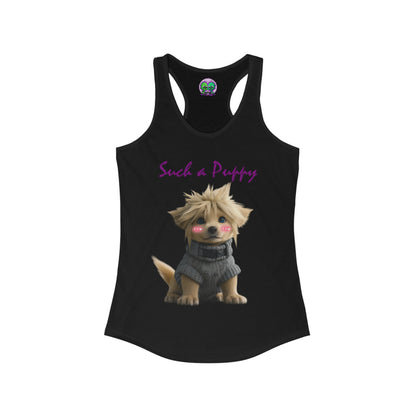 "Such A Puppy" Ladies Racerback Tank