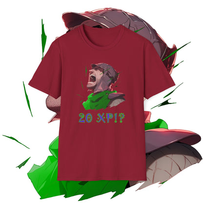 "20 XP!?" Soft Tee