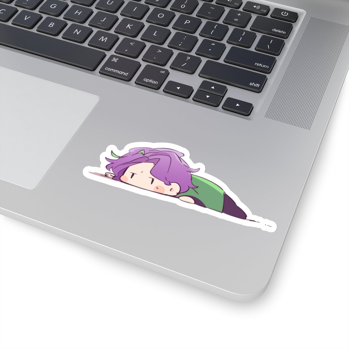 Do Nothing Girl Kiss-Cut Sticker
