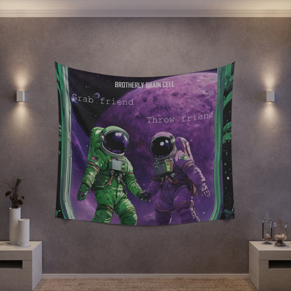 BBC Episode 2 "Grab Friend, Throw Friend" Tapestry