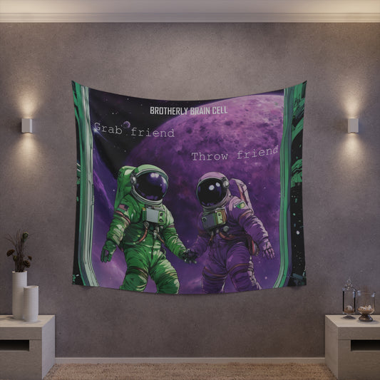 BBC Episode 2 "Grab Friend, Throw Friend" Tapestry