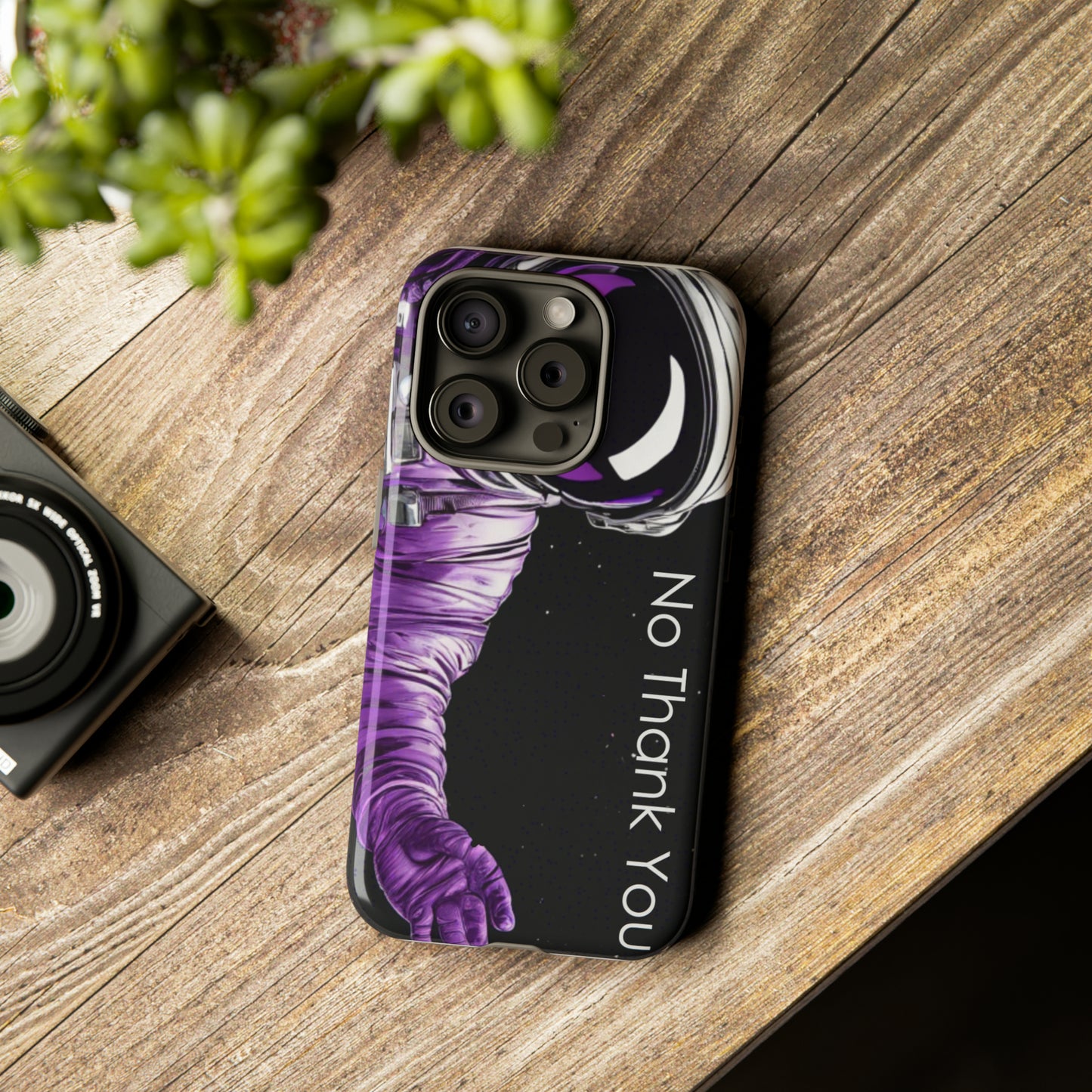 "No Thank You" Cell Phone Case
