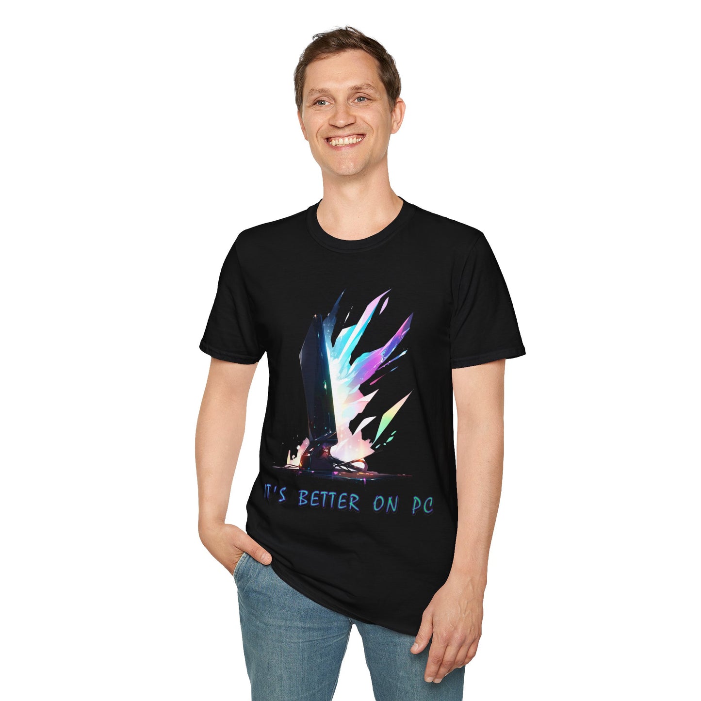 "It's Better On PC" Soft Tee