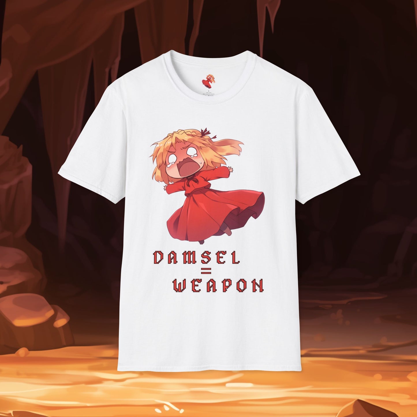 Damsel = Weapon Soft Tee
