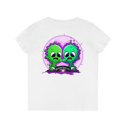 Brain Gang Ladies' V-Neck T-Shirt