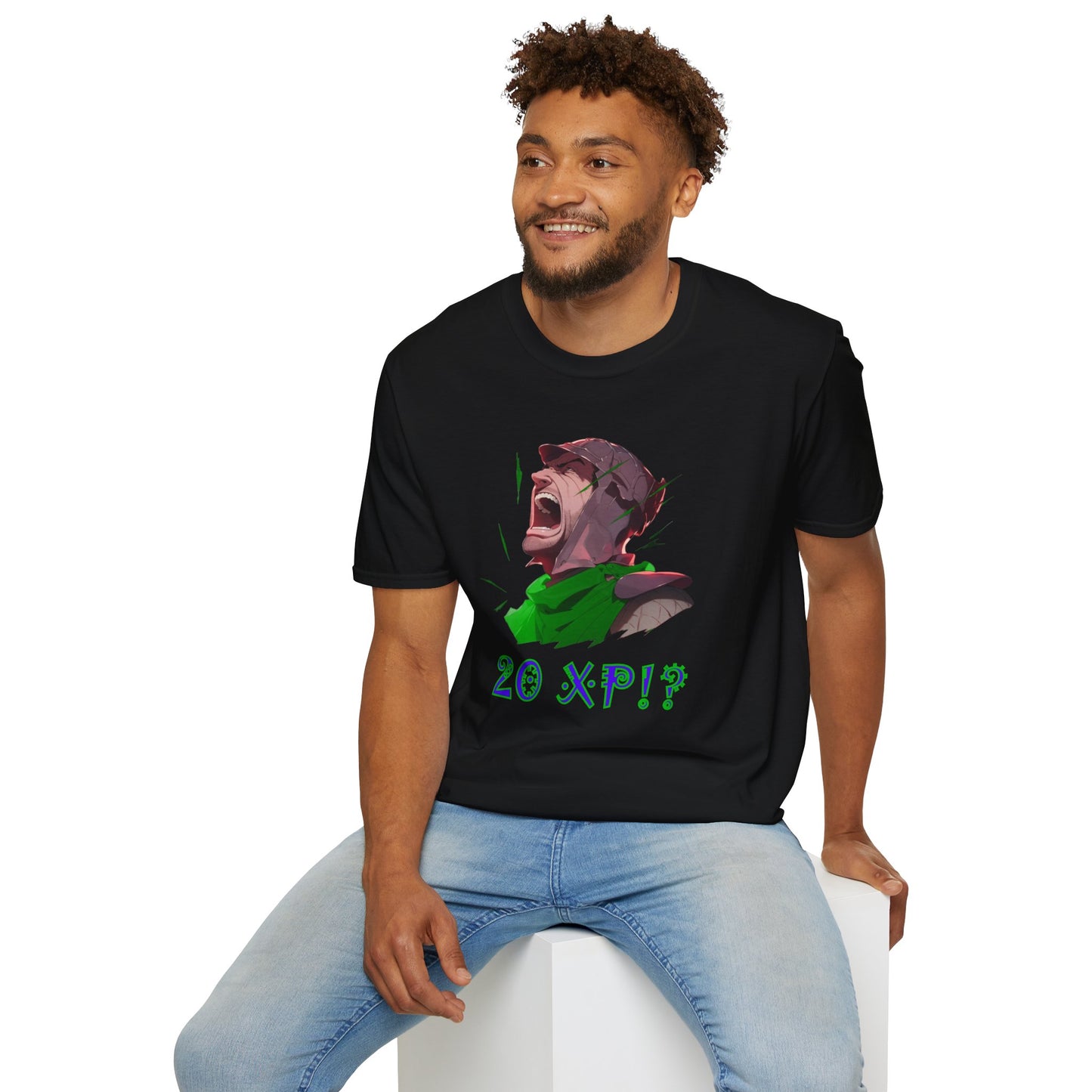 "20 XP!?" Soft Tee
