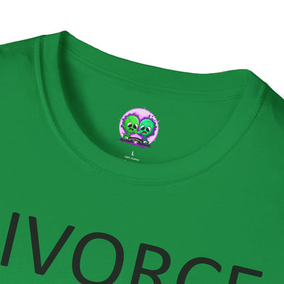 Adult Unisex "Divorce Is Just IRL Gquit" T-shirt