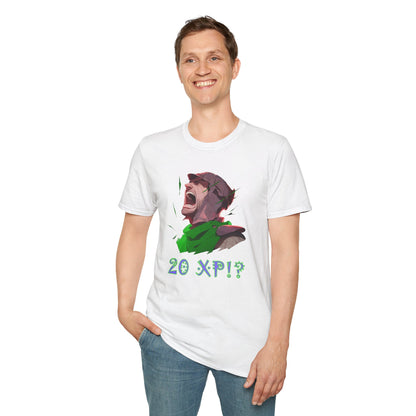 "20 XP!?" Soft Tee