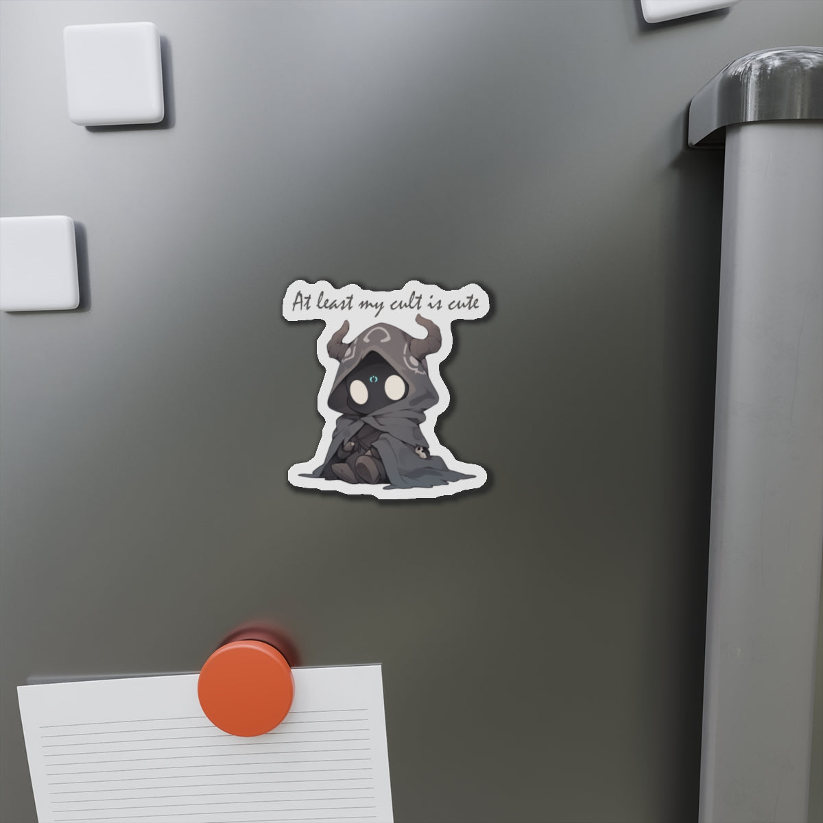 "At Least My Cult Is Cute" magnet