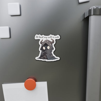 "At Least My Cult Is Cute" magnet