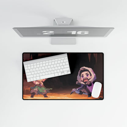 Chibi Spelunkers Desk Mat