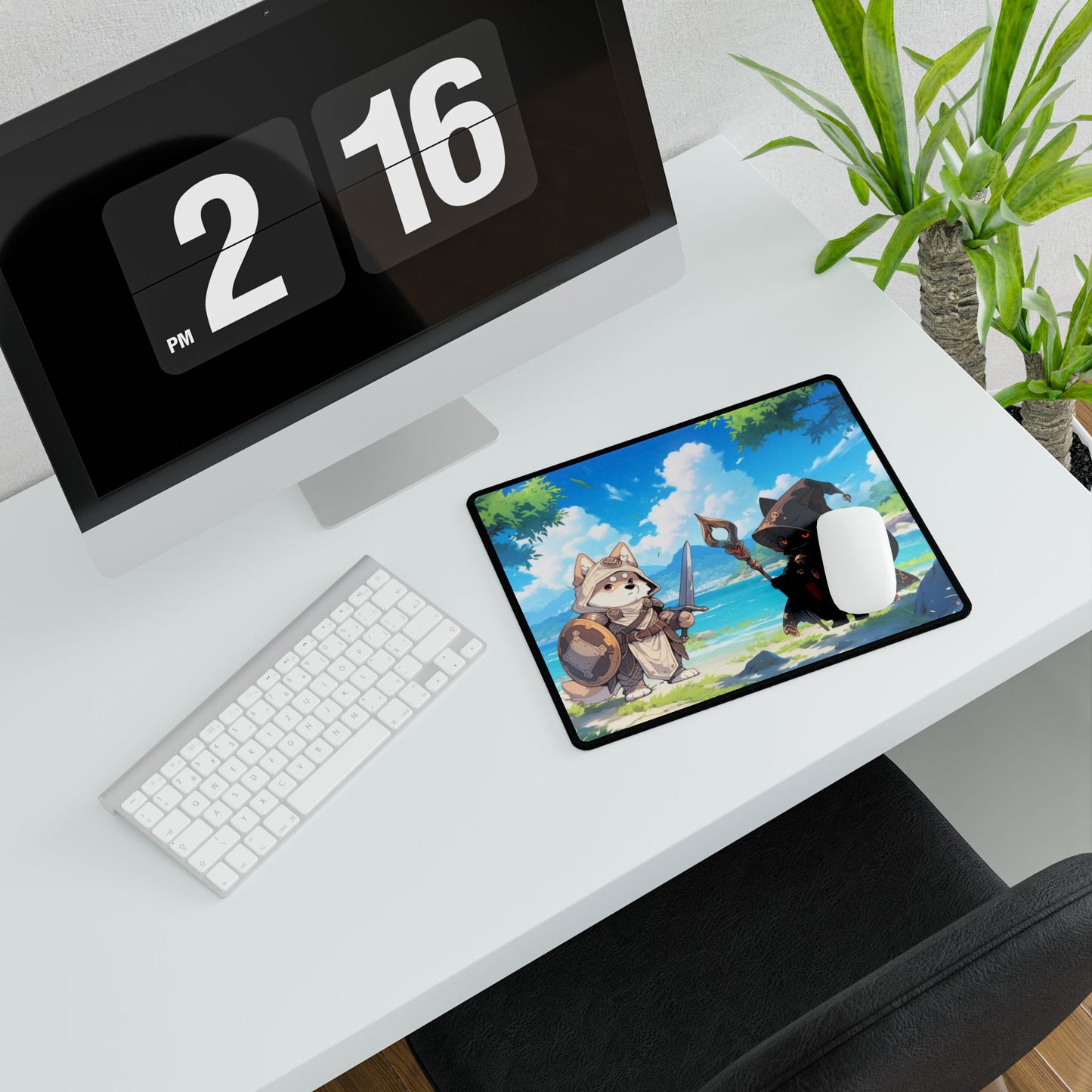 Quest Bros Desk Mat