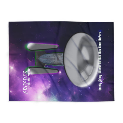 Arcades: The Lost Frontier Fleece Blanket