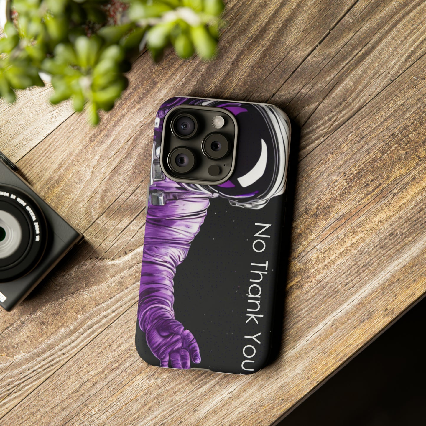 "No Thank You" Cell Phone Case