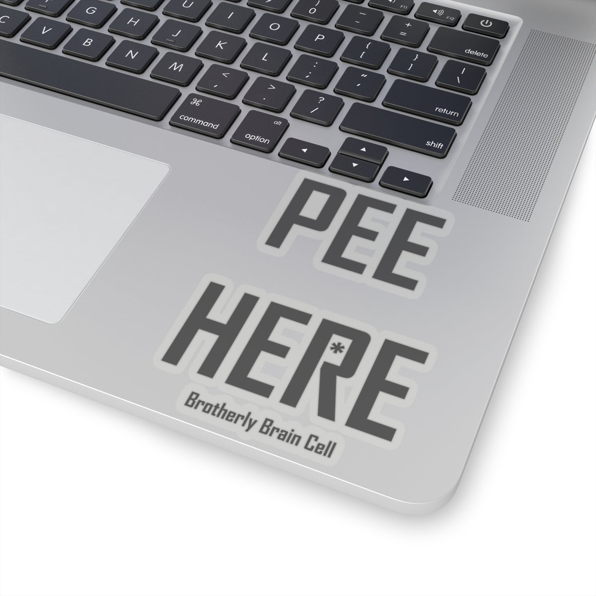 Special Request - "Pee Here" Kiss-Cut Sticker