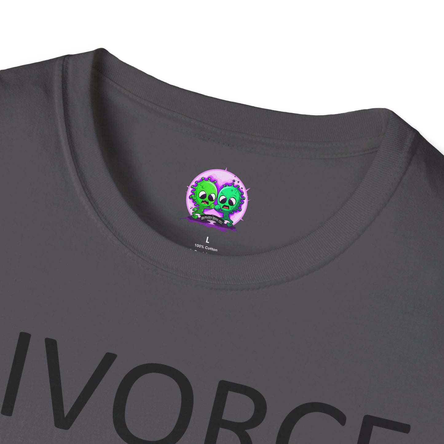 Adult Unisex "Divorce Is Just IRL Gquit" T-shirt