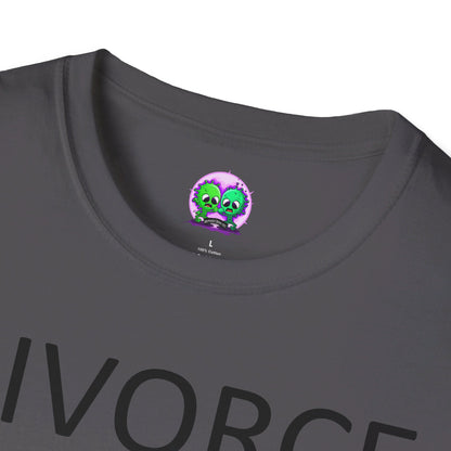 Adult Unisex "Divorce Is Just IRL Gquit" T-shirt