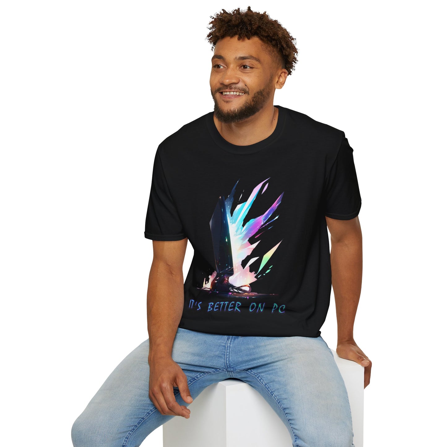 "It's Better On PC" Soft Tee
