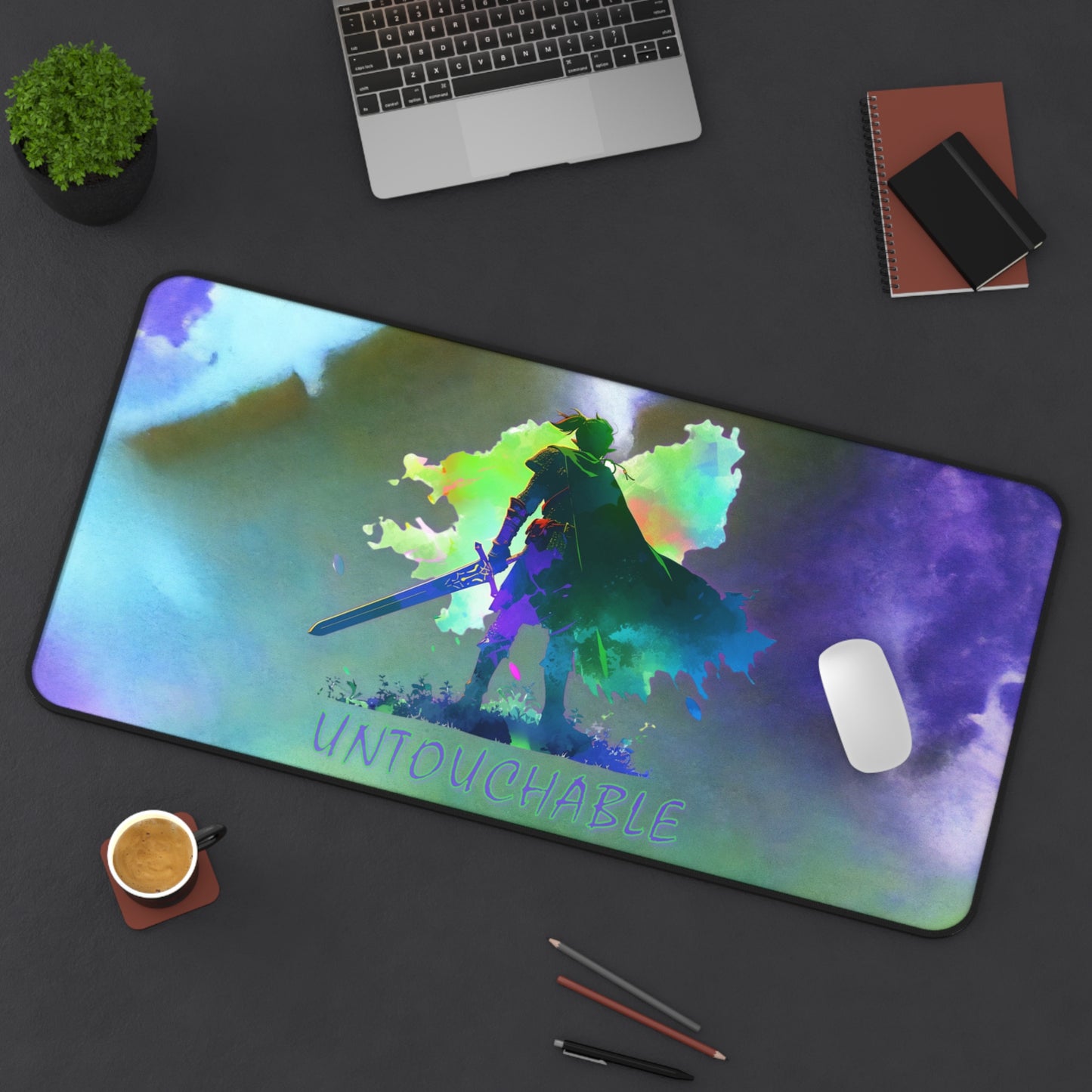 "Untouchable" Desk Mat