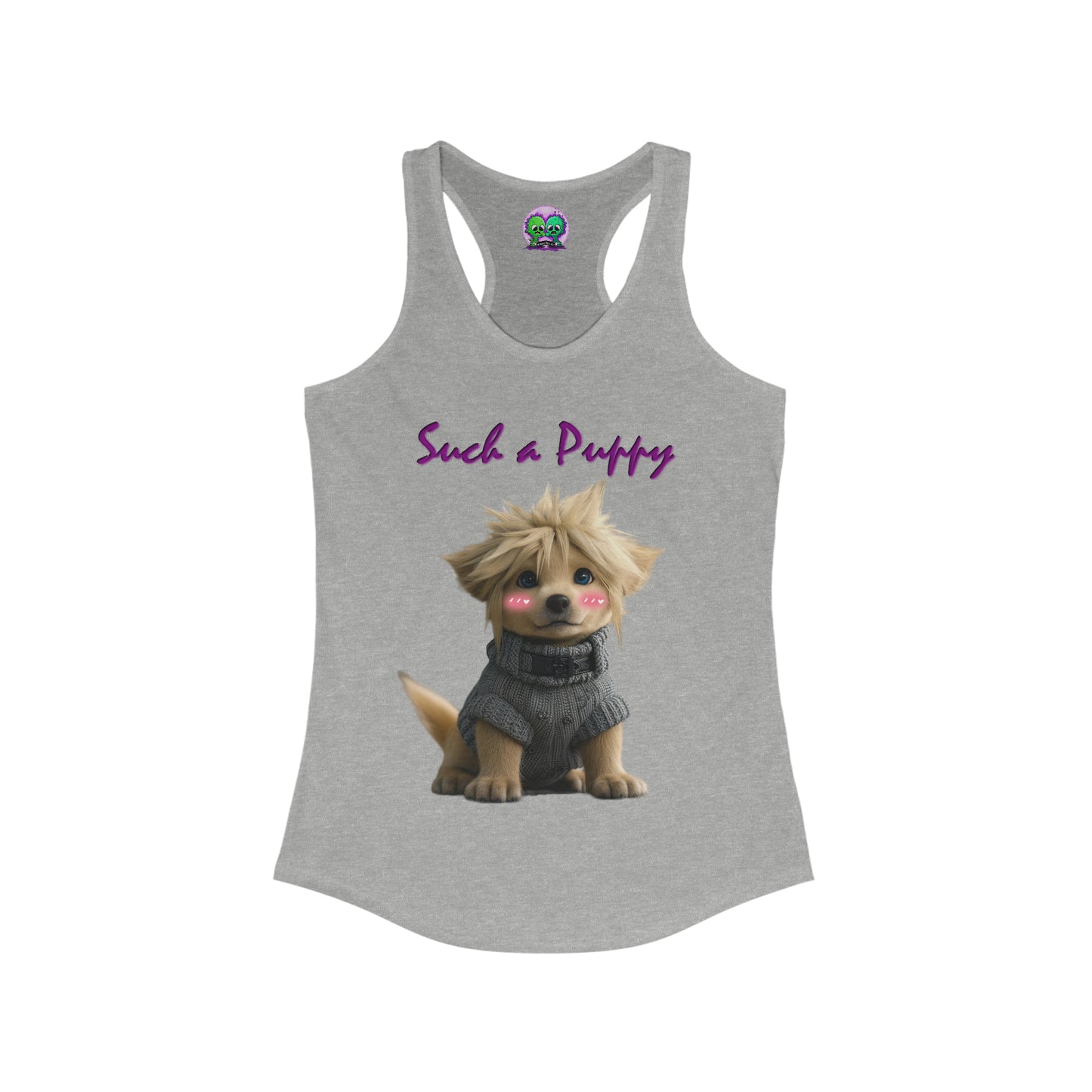 "Such A Puppy" Ladies Racerback Tank
