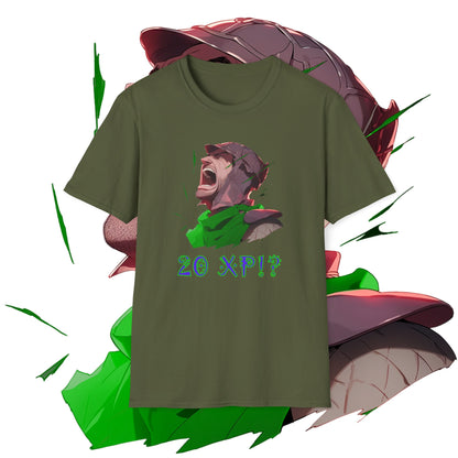 "20 XP!?" Soft Tee