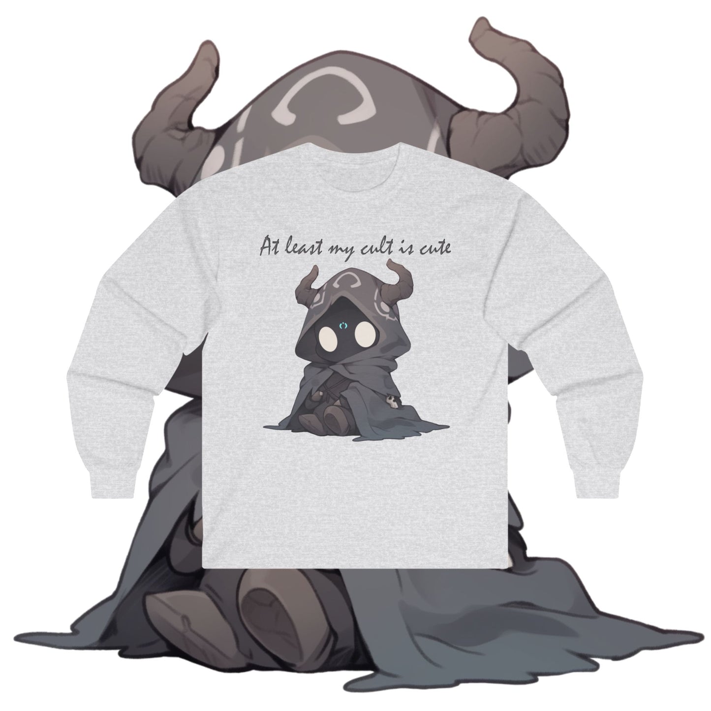 "At Least My Cult Is Cute" Long-Sleeve T-Shirt