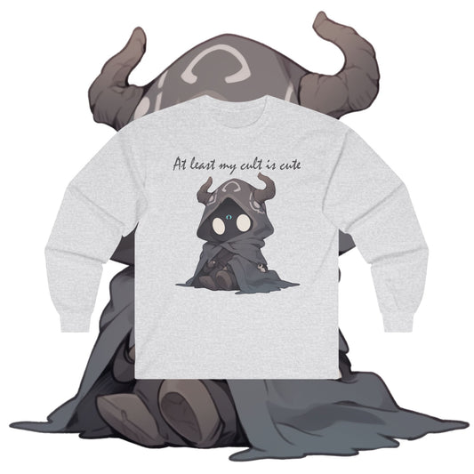 "At Least My Cult Is Cute" Long-Sleeve T-Shirt