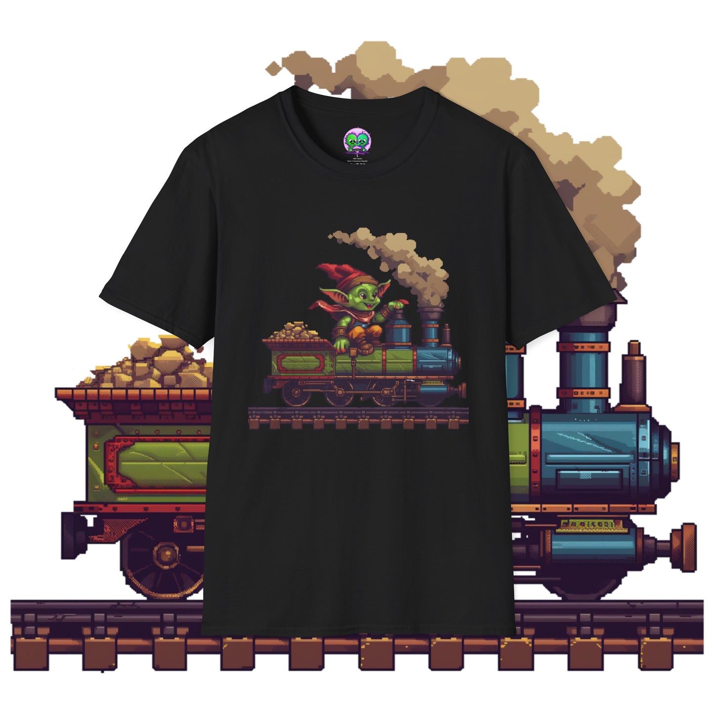 Retro Goblin Train Soft Tee