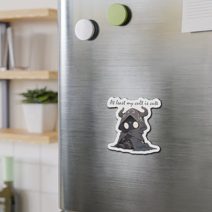 "At Least My Cult Is Cute" magnet