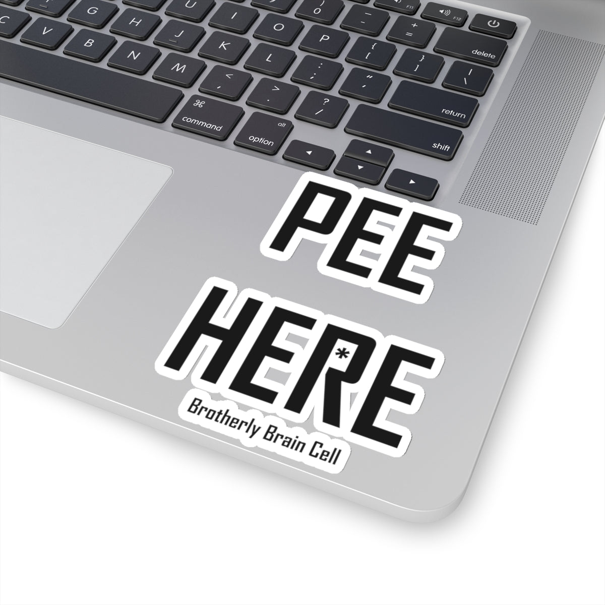 Special Request - "Pee Here" Kiss-Cut Sticker