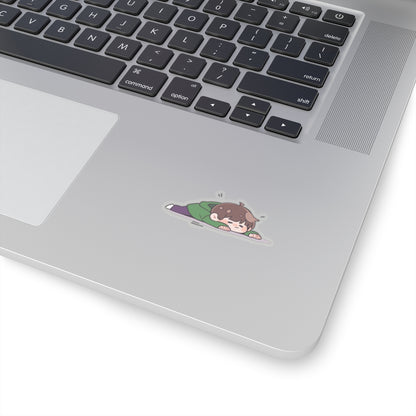 Do Nothing Boy Kiss-Cut Sticker