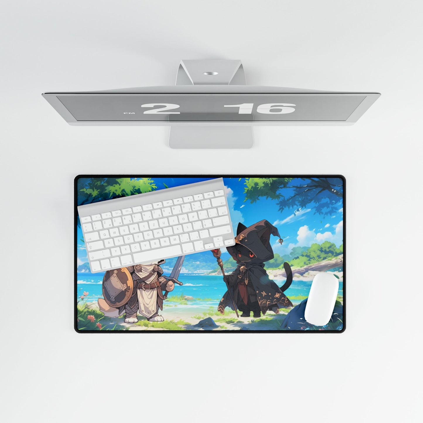 Quest Bros Desk Mat