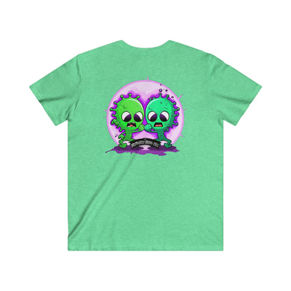 Men's Fitted V-Neck Short Sleeve Tee