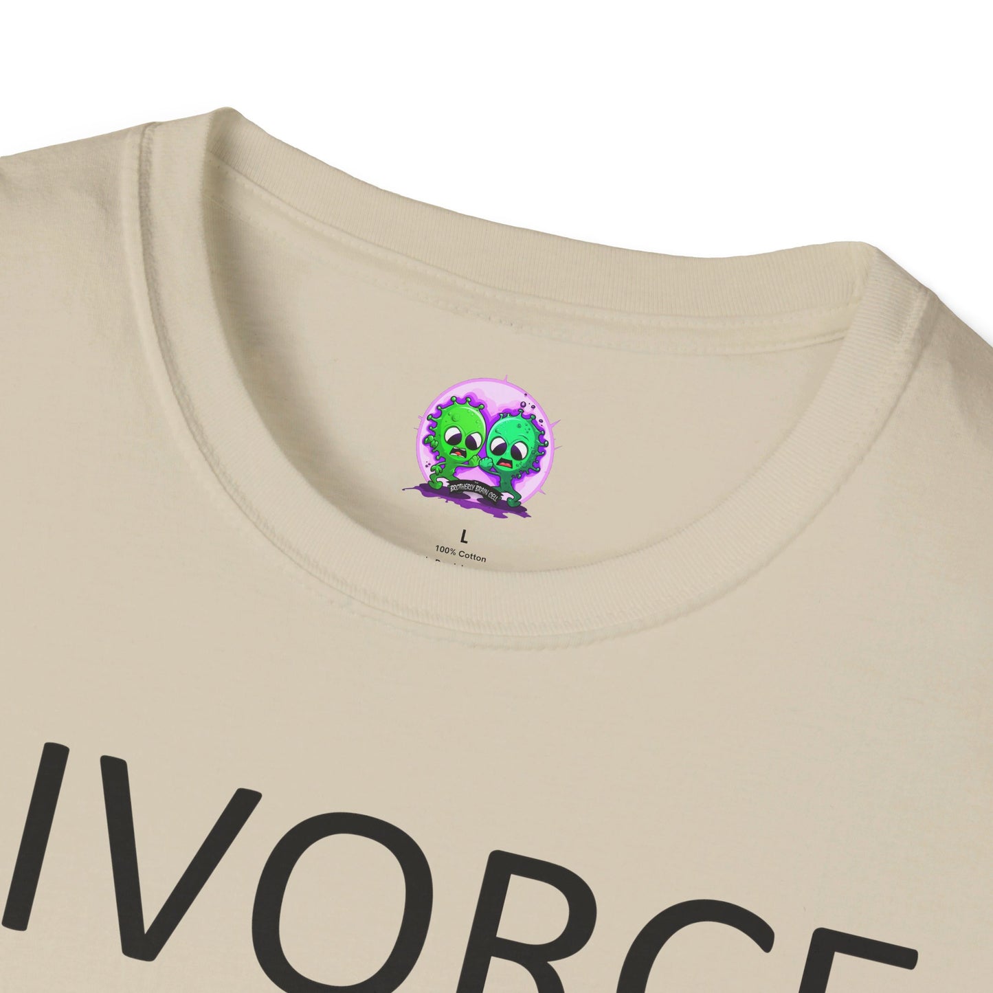 Adult Unisex "Divorce Is Just IRL Gquit" T-shirt