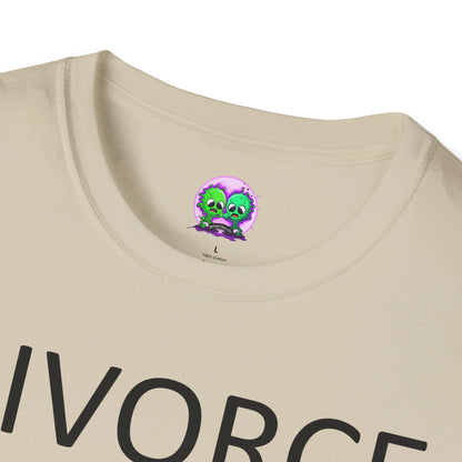 Adult Unisex "Divorce Is Just IRL Gquit" T-shirt