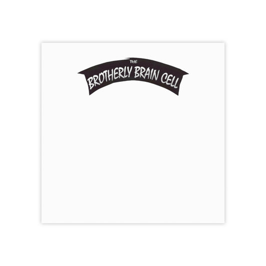 Brotherly Brain Cell Post-It Notes